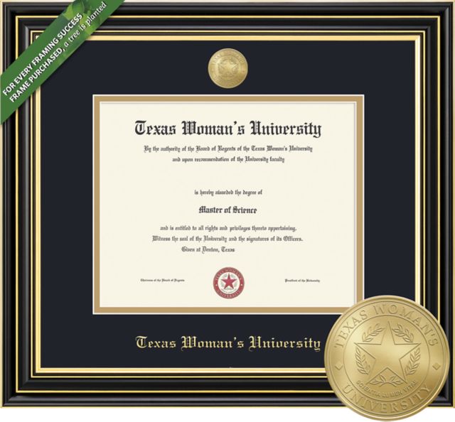 Framing Success Prestige 11 x 14 Diploma with Double mat and Medallion