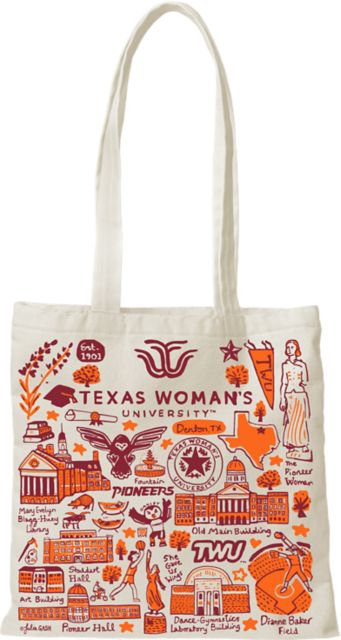 Texas Woman's University  Julia Gash Tote