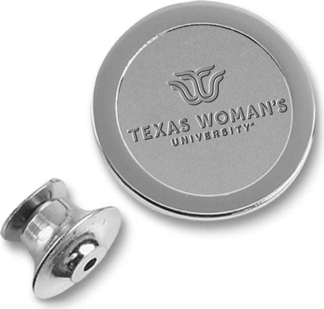 Texas Woman's University  23K Gold Plated Lapel Pin