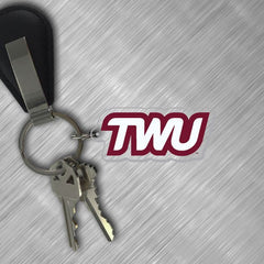 Texas Woman's University  Keychain