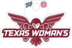 Texas Woman's University  Full-Size Sticker