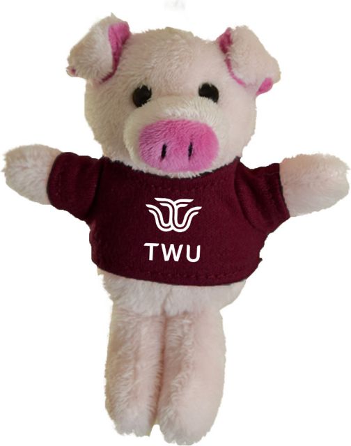 Texas Woman's University  Plush Magnet