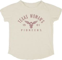 Texas Woman's University  Pioneers Women's Short Sleeve T-Shirt