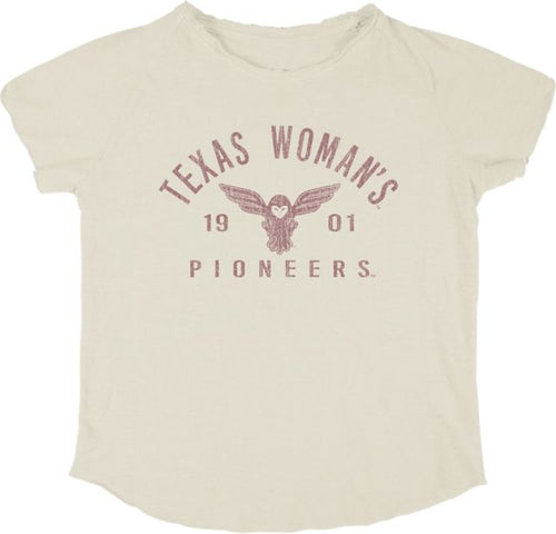 Texas Woman's University  Pioneers Women's Short Sleeve T-Shirt