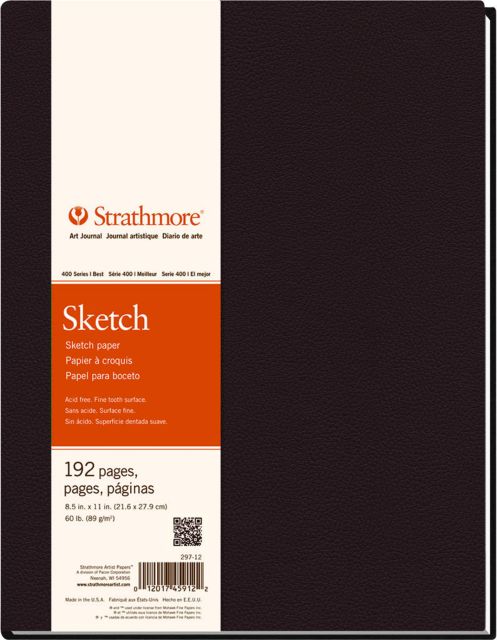 SKTCH BK HRDBD 8X11 192PG