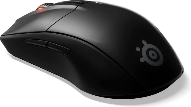 Rival 3 Wireless Optical Gaming Mouse with Brilliant Prism RGB Lighting (Black) - ONLINE ONLY