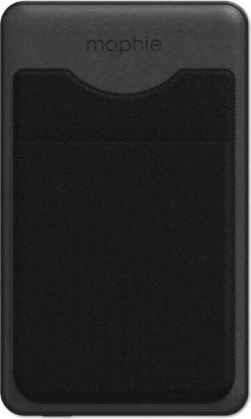 Snap+ Juice Pack Mini Wallet 5,000 mAh Portable Charger & Card Holder with      MagSafe Compatibility (Black) - ONLINE ONLY