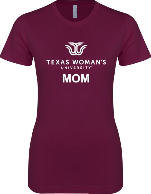 Texas Womans Next Level Ladies SoftStyle Junior Fitted Tee Mom Institutional Logo - ONLINE ONLY