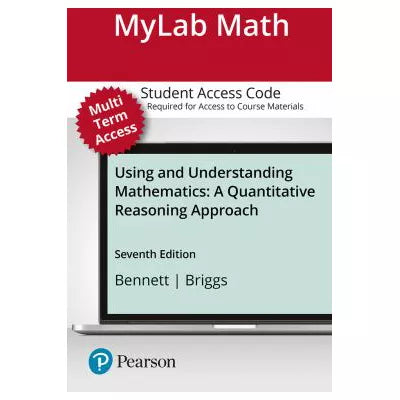 MyLab Math with Pearson eText Access Code (24 Months) for Using &amp; Understanding Mathematics