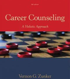 Career Counseling : A Holistic Approach