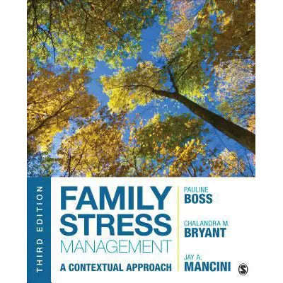 Family Stress Management : A Contextual Approach